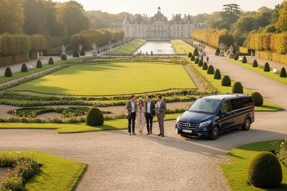 Château de Sceaux avec transfert privé