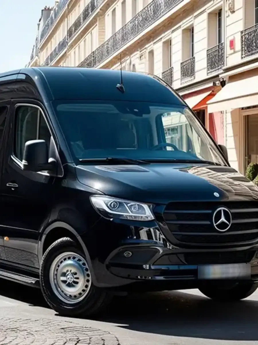 minibus premium avec chauffeur privé paris
