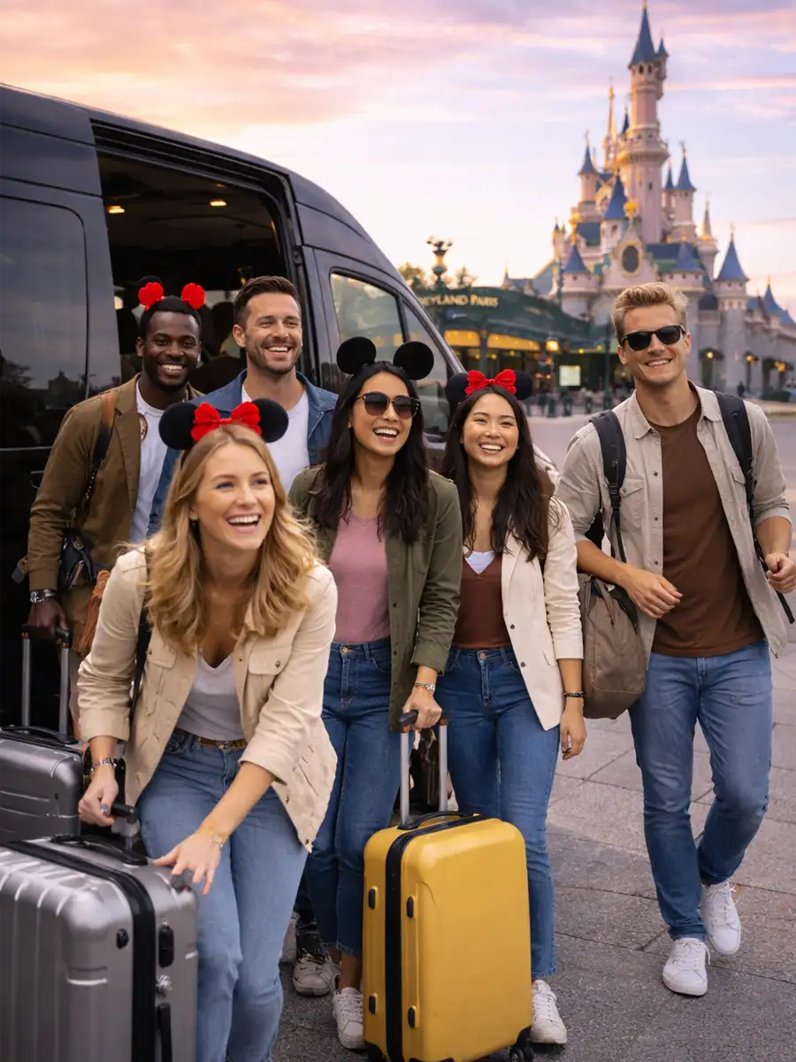 navette privée disneyland paris
