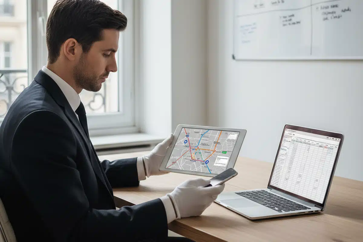 Transfert clients agences Paris