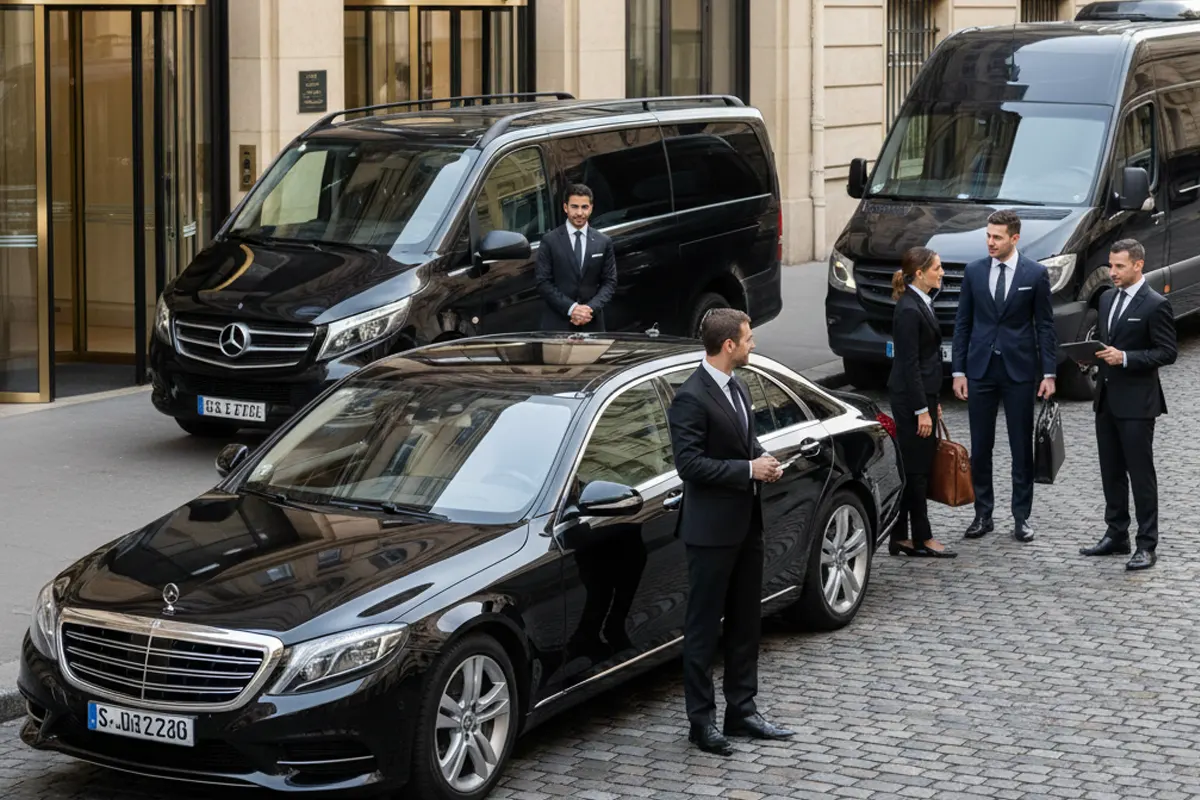 Transfert clients VIP agences Service limousine France