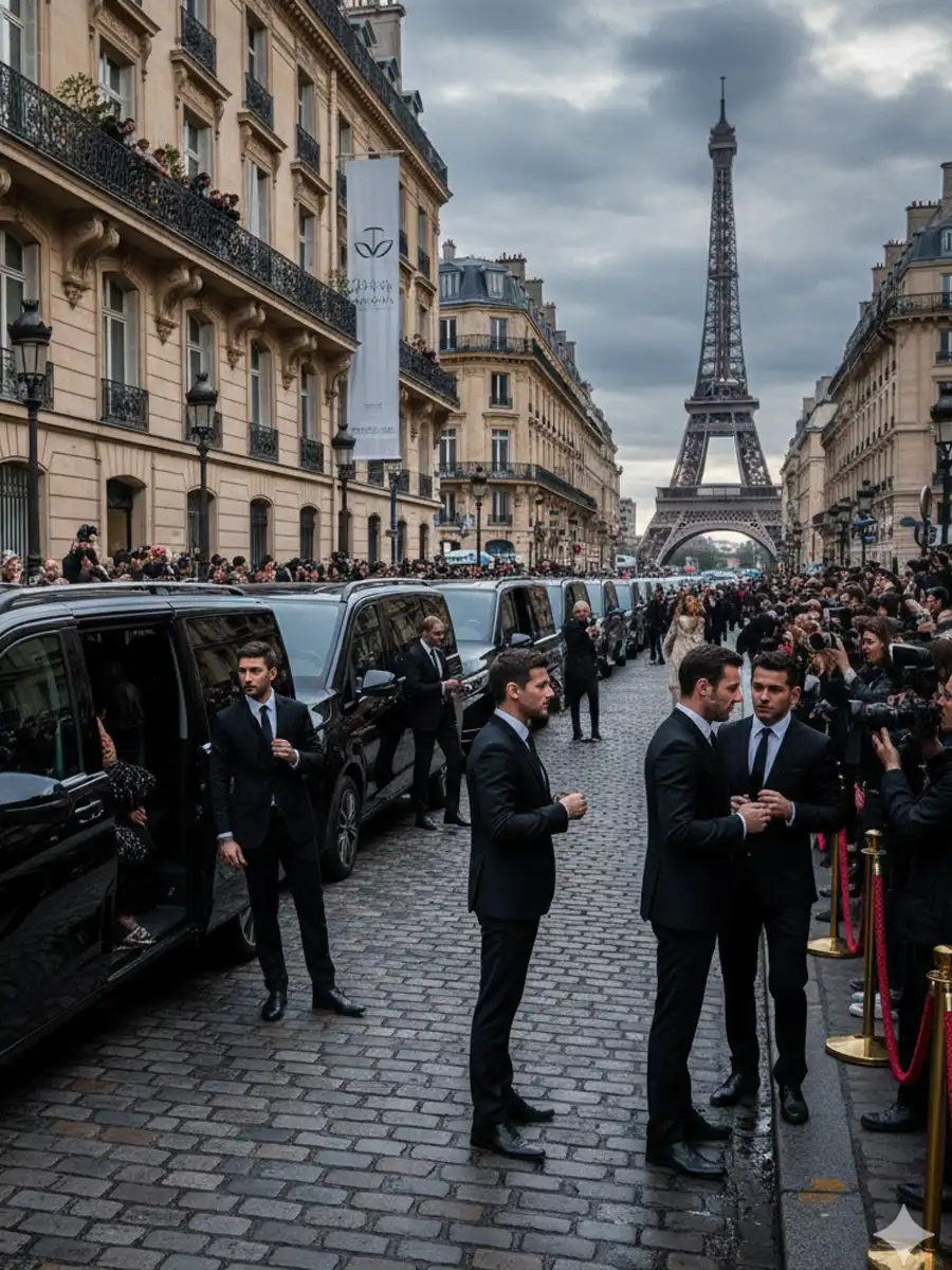 Chauffeur privé événements mode Paris